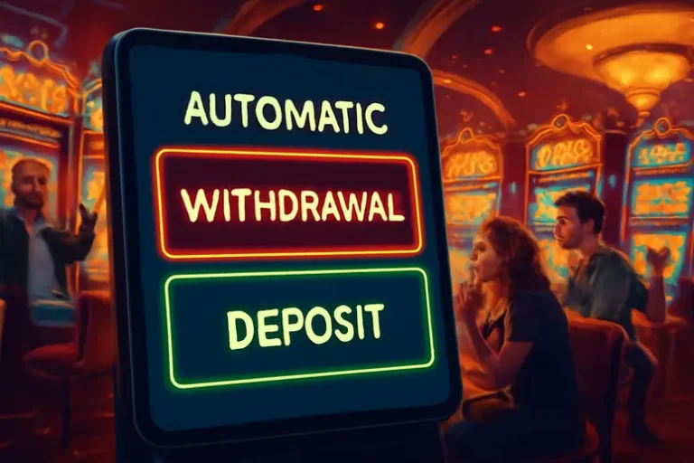 ฝากถอนอัตโนมัติที่คาสิโนออนไลน์ รวดเร็วและปลอดภัย